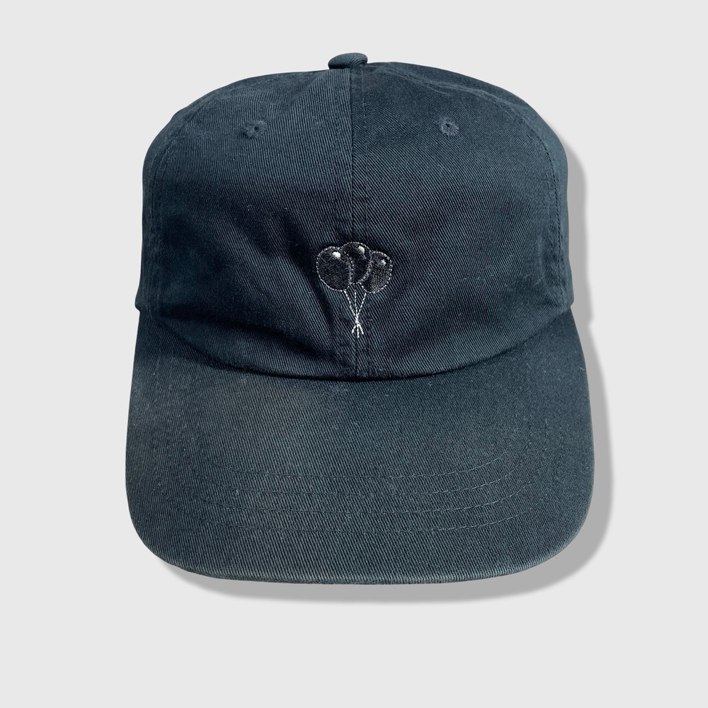 NF Real Music Dad Hat Mens OSFA Black Balloons Minimalist Streetwear Indie